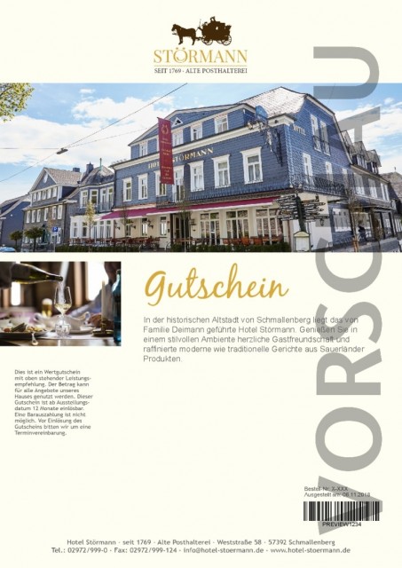 Restaurantgutschein